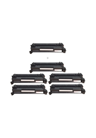 Hp Cf226a 5 + 1 Ekonomik Paket Uyumlu Toner M402 Mfp426 Lbp212 Mf421 Crg052 Uyumlu Toner