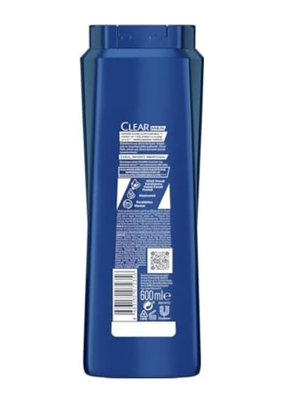 Men Erkek Şampuan Sport Menthol Kepeğe Karşı Etkili 600 Ml