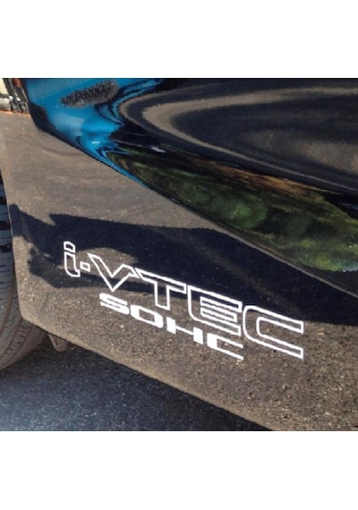 2 Adet Honda I-Vtec Dohc - I-Vtec Sohc Oto Sticker Araba Sticker (356338275)