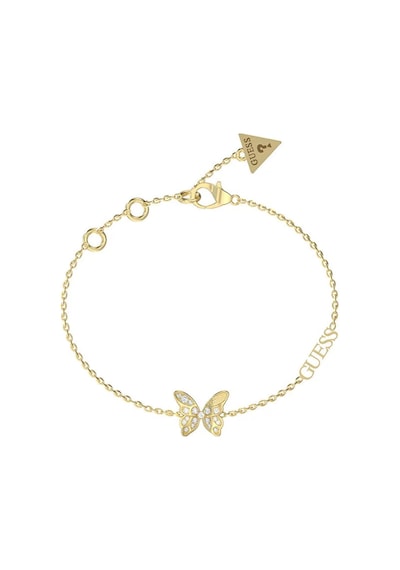 Guess Jgujubb04110jwygs Kelebek Kadın Bileklik Altın
