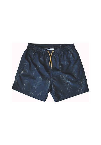 Wild Wood Garment Wild Wood "glow Jellyfish" Işıltılı Hızlı Kuruyan Erkek Deniz Şortu Füme