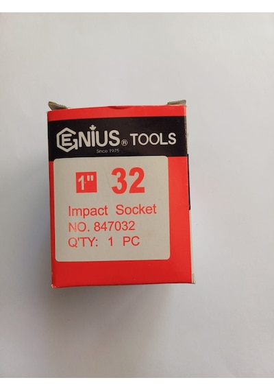 Genius Darbeli Lokma 1" -32mm Boy 60mm, 1 Adet