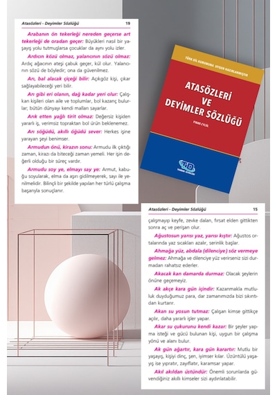 Yazım Klavuzu+ Resimli Türkçe + Atasözleri Ve Deyimler Sözlüğü + Resimli İngilizce Türkçe Sözlük