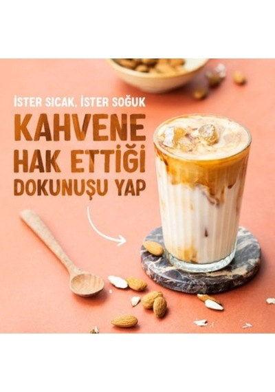 1 L Laktozsuz Vegan Barista Badem Sütü