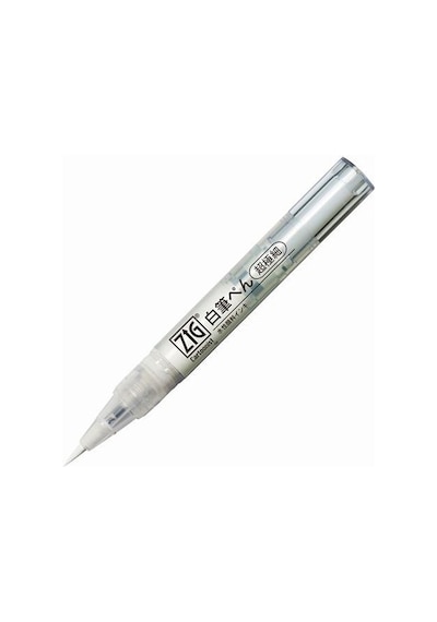 Zig Brush Pen Ultra Fine Fırça Uçlu Beyaz Kalem Cnbw-02S