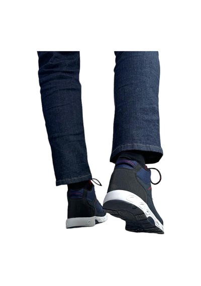 Liger Outdoor Bot Ayakkabı Kışlık Dayanıklı Sağlam Taban Bağcıklı Lacivert-lacivert Lacivert