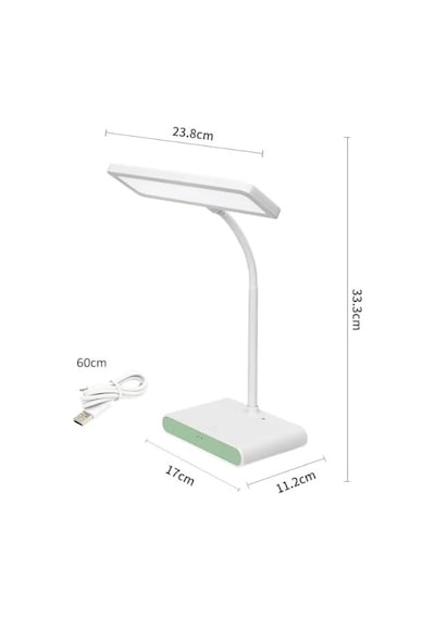 Wd-6075 Dimmerli Led Ayarlanabilir Kablosuz Type-c Şarjlı Masa Lambası Çalışma Lambası 6047 Diğer