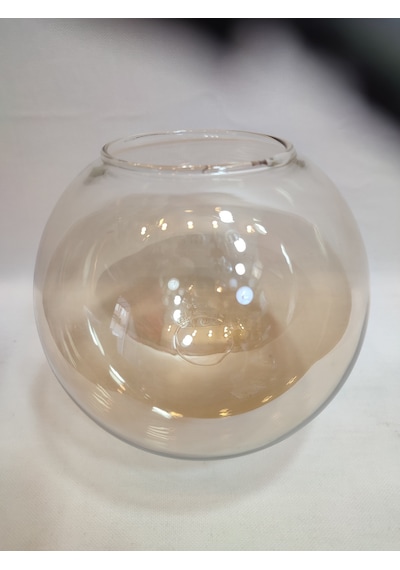 Glob Avize Camı.bal Renkte. Çap:15.00cm-yuva:7.00cm Bal