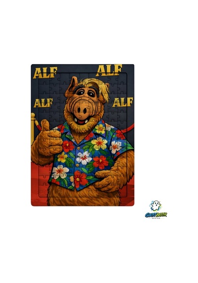 Ghostbastır Design Alf 99 Parça Ayaklı Puzzle Dekoratif Çocuk Yapbozu 0137