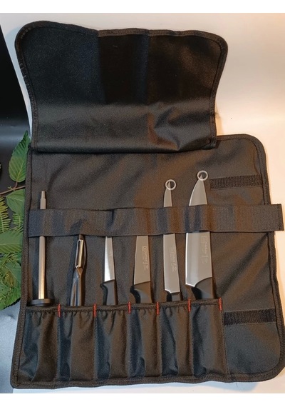 Sürbisa Kılıflı Sürmene Şef Bıçakları Seti Et, Ekmek, Sebze, Mutfak, İlk Şeflik Seti Hadnmade Çok Renkli