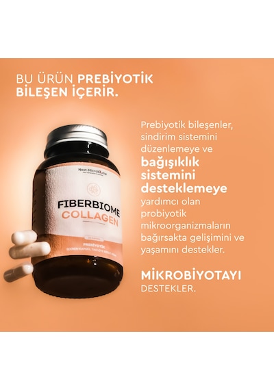 Next-Microbiome Fiberbiome-Collagen 60 Kapsül