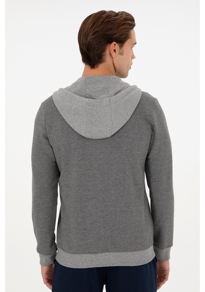 U.s. Polo Assn. Erkek Antrasit Melanj Hırka Örme 50290255-vr081 Antrasit Melanj U.s. Polo Assn. Erkek Antrasit Melanj Hırka Örme 50290255-vr081 Antrasit Melanj