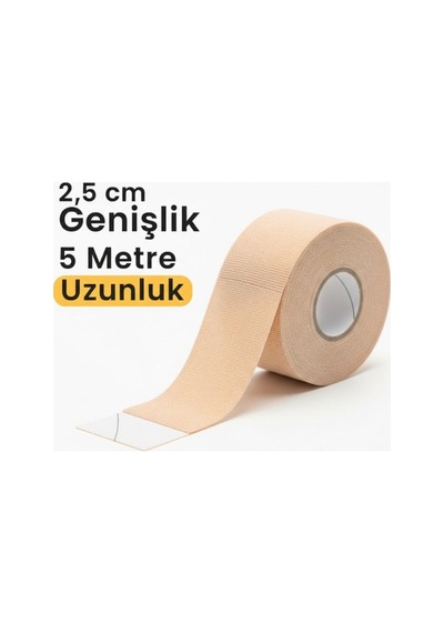 Bireysel Destek Spor Esnek Medikal Sporcu Kas Destekleyici Kinezyo Bandı 25 Cm X 5 M