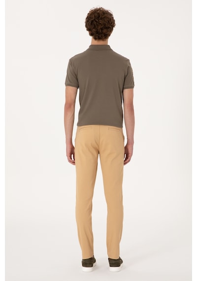 U.S. Polo Assn. Erkek Camel Kanvas Pantolon 50309142-VR015 U.S. Polo Assn. Erkek Camel Kanvas Pantolon 50309142-VR015