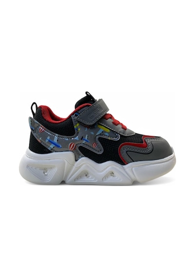 Cool Zeta Çocuk Hafif Işıklı Sneaker Siyah