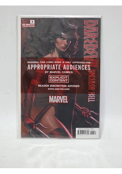 Daredevil: Unleash Hell - Red Band 3 Ivan Talavera Variant İngilizce Çizgi Roman