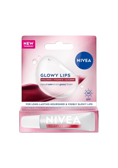 Spf30 Glowy Lips Berry Nemlendirici Dudak Parlatıcısı Ve Bakım Kremi 10 Ml,hyaluronik Asit E Vitamini,gliserin