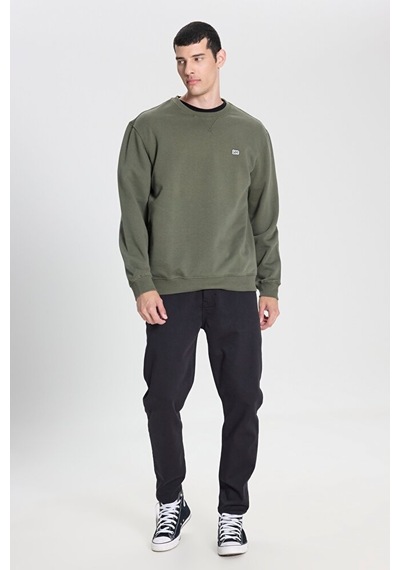 Lee Erkek Sweat L82ırya61 Olive Yeşil