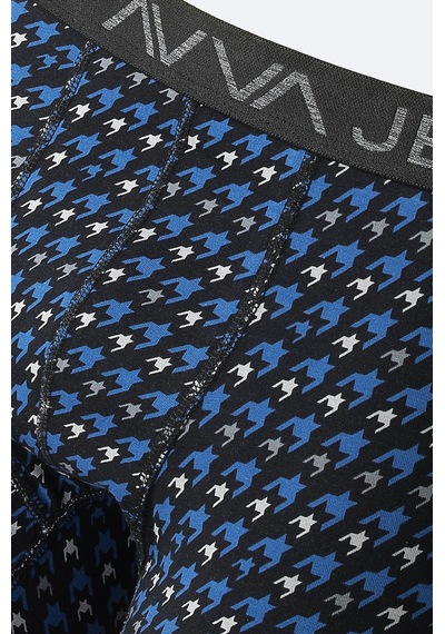 Avva Erkek Lacivert Pamuklu Desenli Tekli Regular Fit Boxer A42y9534