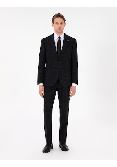 Pierre Cardin Erkek Siyah Takım Elbise 50291964-vr046