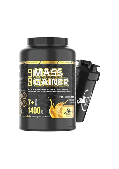 Torq Nutrition Gold Mass Gainer Karbonhidrat Tozu 1400 Gr - Muz