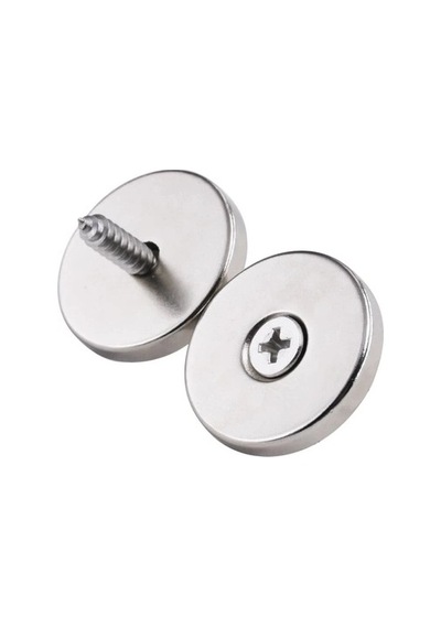 50 Adet 25x10/5x5,5 Mm Neodyum Mıknatıs Havşa Delikli Magnet Vida Atılabilir N35 Nikel Paslanmaz diğer