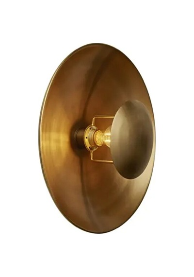 Rustik Vintage Tavan Avize Mat Gold Eskitme Kaplama Endüstriyel U Siyah