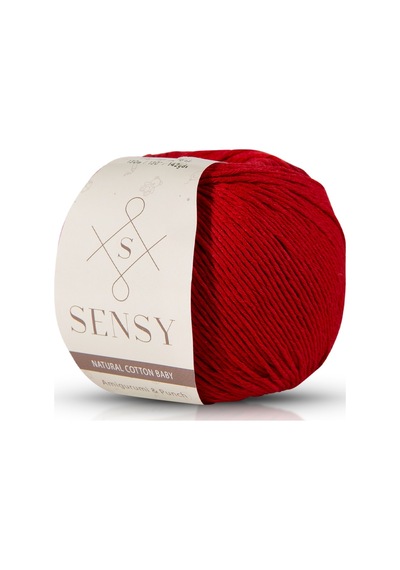 Premium Amigurumi Ipi Punch Panç Baby Soft Cotton 50 Gr Örgü Ip Kırmızı