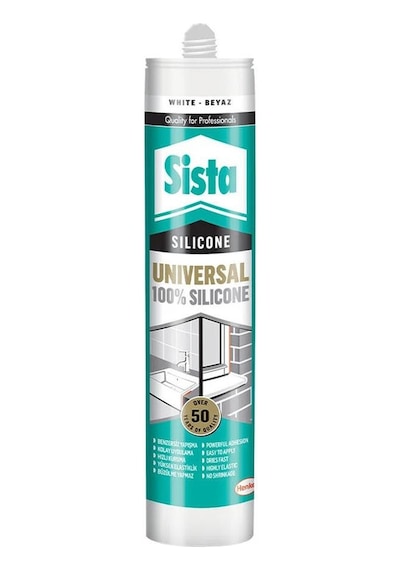 Sista Universal Silikon 280ml - Beyaz-765