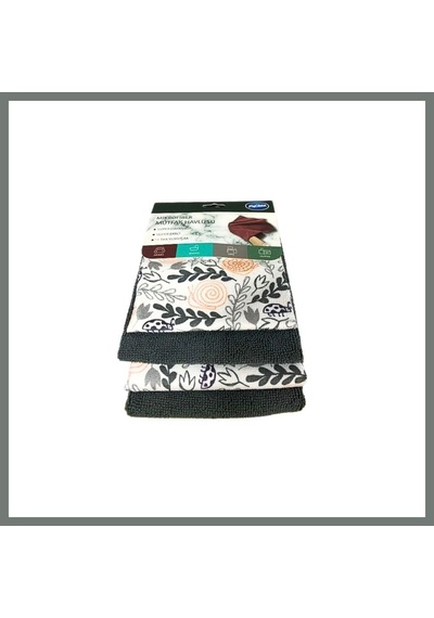 Bezos 4'li Mikrofiber Kurulama Havlusu Mmbz Çok Renkli