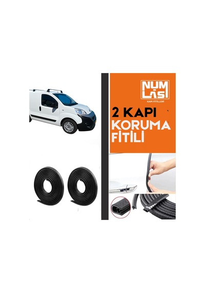 Fiat Fiorino Panelvan İki Kapı Koruma Fitili Siyah Renk Numlas-a Kalite-nm2679