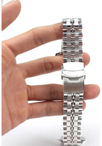 Watch 7 41mm Uyumlu Krd-54 Metal Zore Kordon Siyah