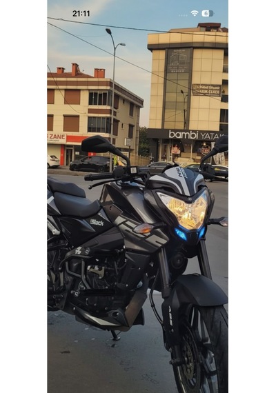 Bajaj Ns125 Ön Motor Koruma Demiri Siyah