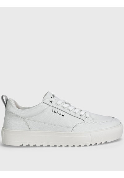 Lufian 112230228 Phılıp Sneaker Erkek Deri Ayakkabı Beyaz