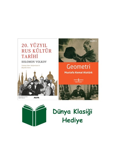 20. Yüzyıl Rus Kültür Tarihi + Geometri + Dünya Klasiği Hediye