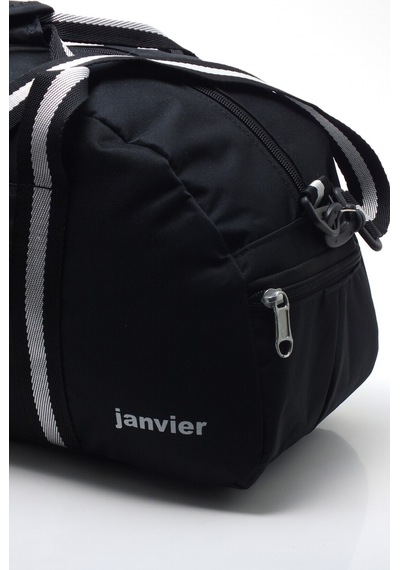 Janvıer Siyah Spor Çantası Siyah