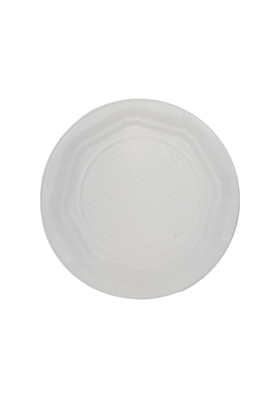 Tek Kullanımlık Plastik Tabak - 19 Cm. - 10 Adetlik 10 Paket