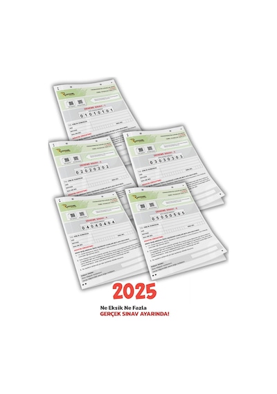 2025 Tyt Tüm Dersler Navigasyon 5'li Genel Deneme Seti (ÖSYM AYARINDA)
