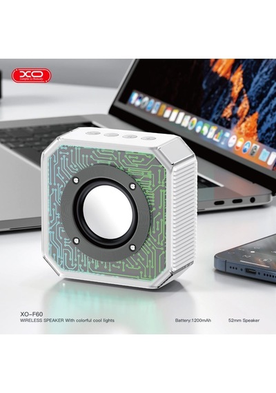 Rgb Led Işıklı Bluetooth 5.3 Kablosuz Hoparlör Fm Radyo Ve Sd Kart Destekli Speaker