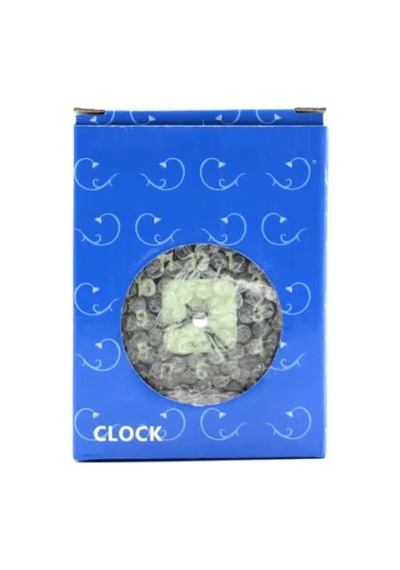 Jenerik Çift Zilli Metal Masa Çalar Saat - Pilli, Işıklı, Fosforlu