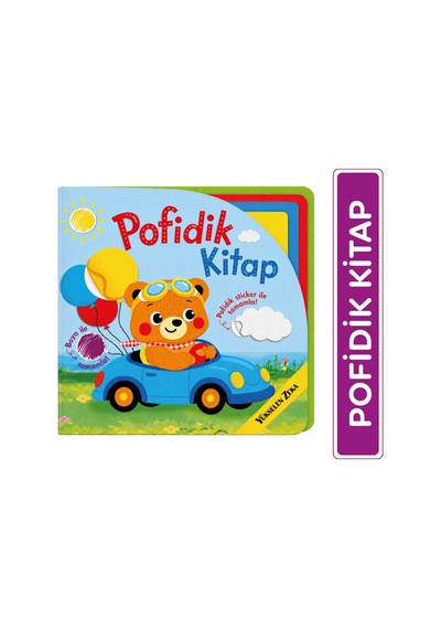 Pofidik Kitap - Yumuşacık Sticker Kitabı