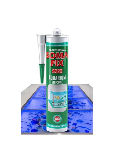 Akvaryum Silikonu Şeffaf Somafix S220-280ml 320gr