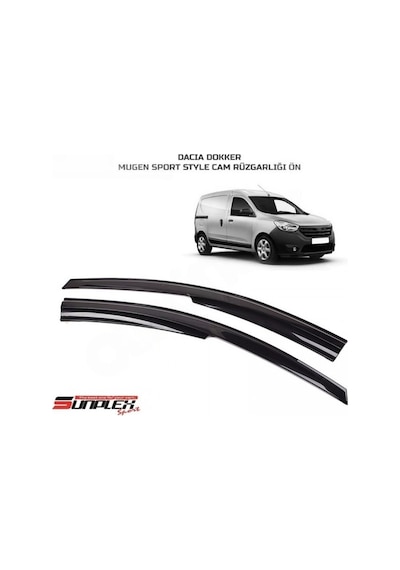 Onkar Cam Rüzgarlığı Sunplex Mugen Dacıa Dokker 2li Sps53 303-010-001
