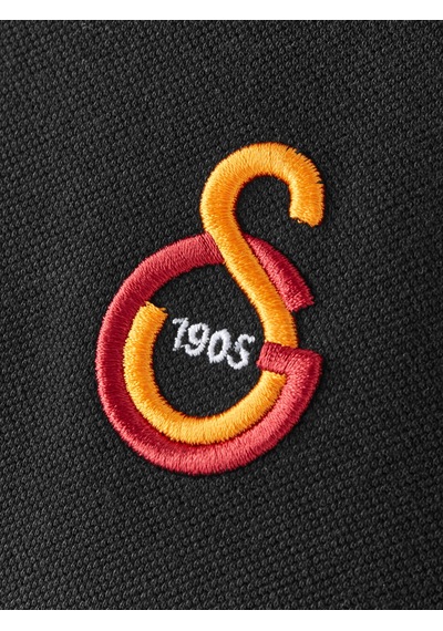 Gsstore Galatasaray Erkek Polo T-shirt E252104 Siyah