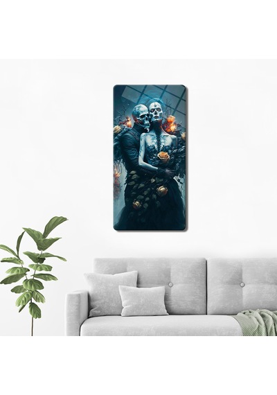 Cam Tablo Modern Art Serisi Immortal Love 40x80