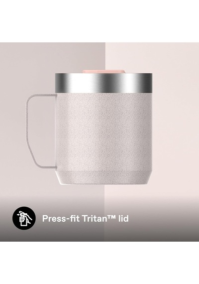 Classic Legendary Termos Bardak 0.35 Litre - Hammertone Rose Quartz Paslanmaz Çelik Çok Renkli