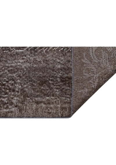 Vintage Çizgileriyle Modern Dokunuşlu Eskitme Halı 163 X 291 Cm 10073