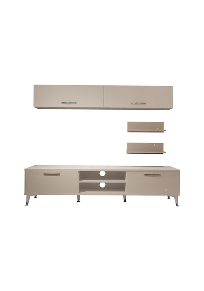 Decoraktiv Eko 5 Slm Dvd Silver Tv Ünitesi Tv Sehpası Beyaz