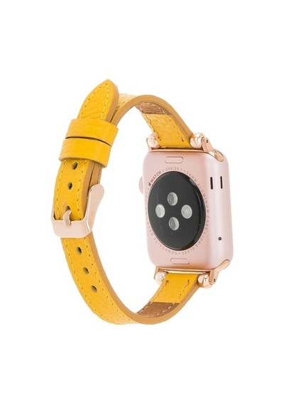 Bouletta Apple Watch Uyumlu Deri Kordon 38-40-41Mm Ferro Fl12 Sar