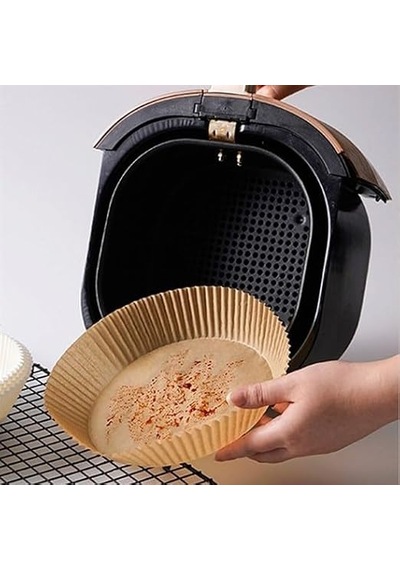 Adet Air Fryer Pişirme Kağıdı Tek Kullanımlık Hava Fritöz Yağ Geçirmez Yapışmaz Tabak Model